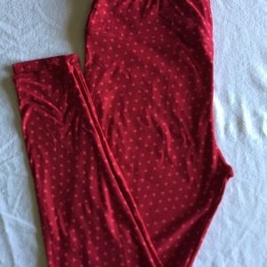 Women’s NWOT LuLaRoe TC print leggings.